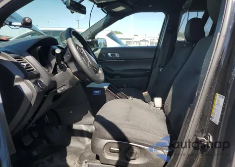 2017 Ford Explorer Police Interceptor z USA, uszkodzony, nr VIN 1FM5K8AR3HGC34773